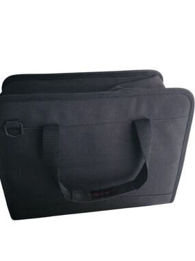 Generations Large Black Craft Organizer - Internal Compartments Shoulder Strap